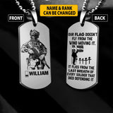 Personalized Danish Solider/ Veteran Necklaces Printed 22JUY-HC25