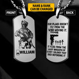 Personalized Netherland Solider/ Veterans Necklaces  Printed 22JUY-HC25