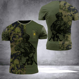 Personalized Finland Veteran/ Solider Camo Hoodie or Tshirt 3D Printed QTHC2507