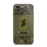 Personalized German Soldier/Veterans Phone Case Printed 22JUY-HY26
