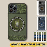 DH Personalized Canadian Soldier/Veterans Phone Case Printed HQ2707