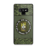 DH Personalized Canadian Soldier/Veterans Phone Case Printed HQ2707