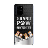 Personalized Grand Paw Like A Regular Granpa But Cooler Phone Case Printed NQDT2707