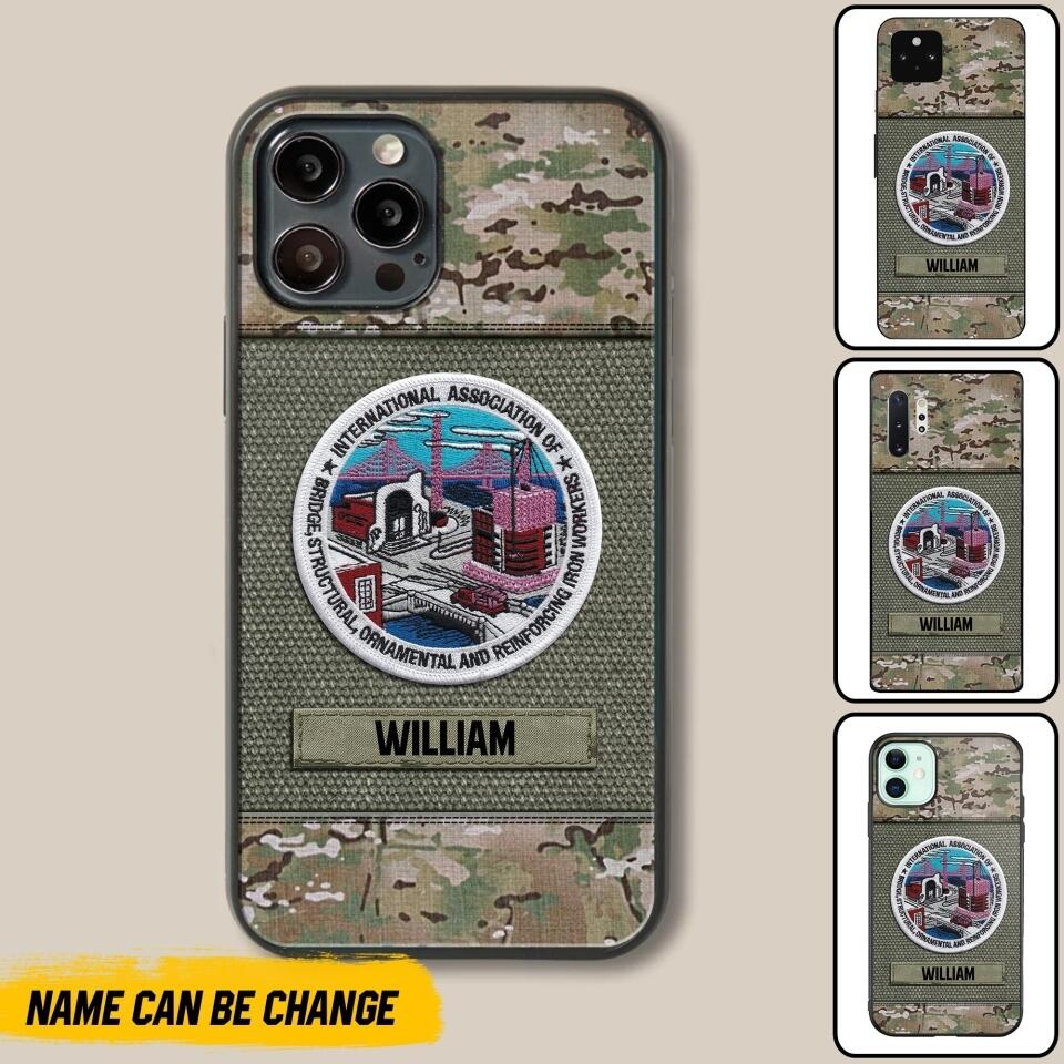 DH Personalized Ironworker Phone Case Printed DT2707