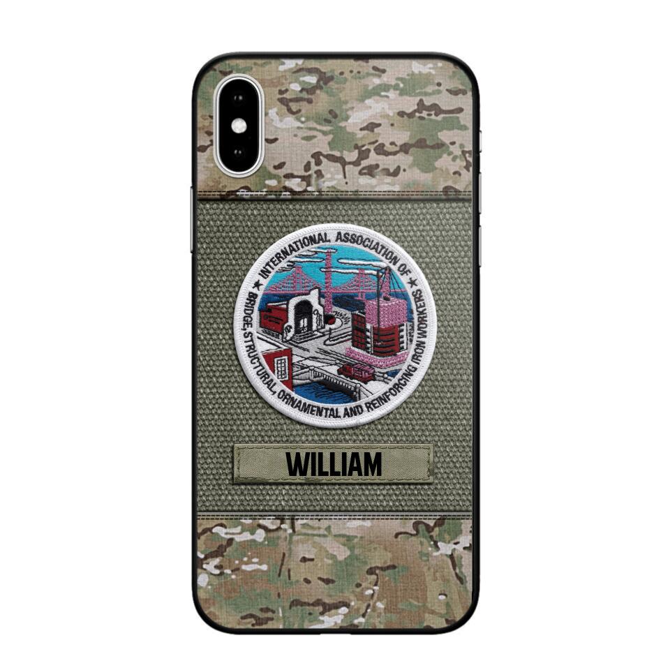 DH Personalized Ironworker Phone Case Printed DT2707