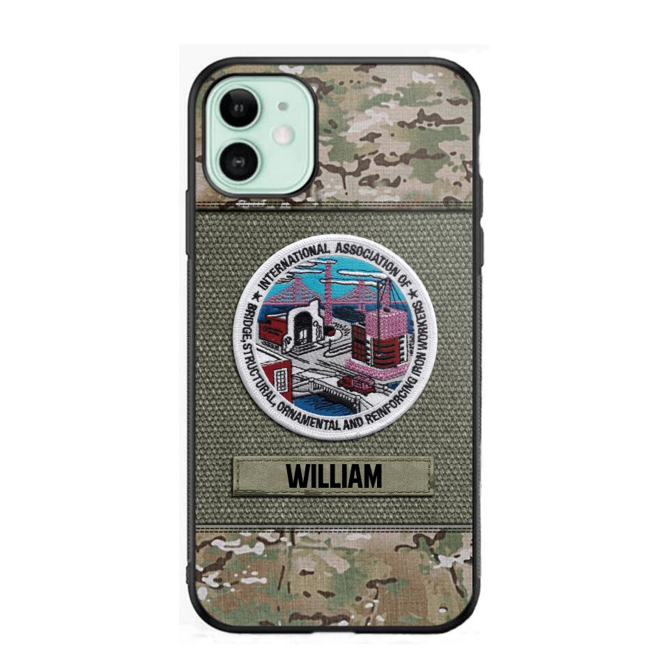 DH Personalized Ironworker Phone Case Printed DT2707