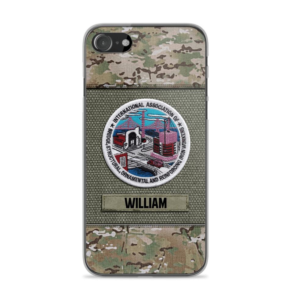DH Personalized Ironworker Phone Case Printed DT2707