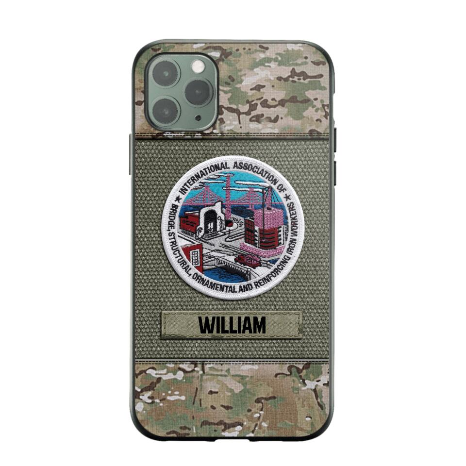 DH Personalized Ironworker Phone Case Printed DT2707