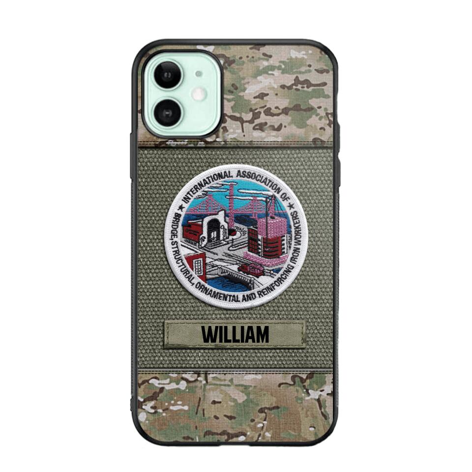DH Personalized Ironworker Phone Case Printed DT2707