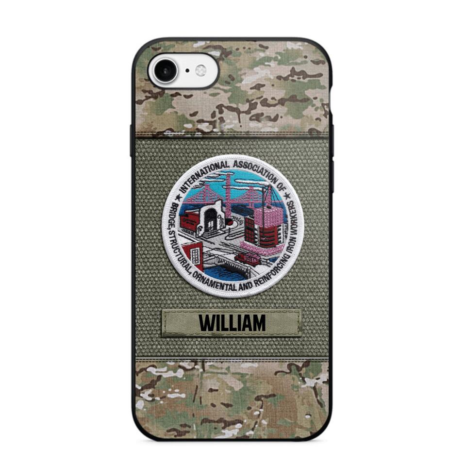 DH Personalized Ironworker Phone Case Printed DT2707