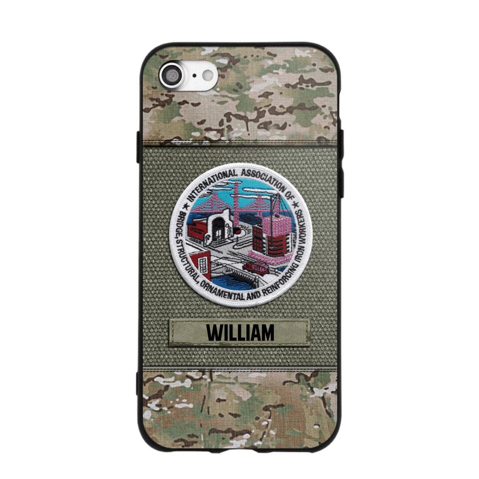 DH Personalized Ironworker Phone Case Printed DT2707
