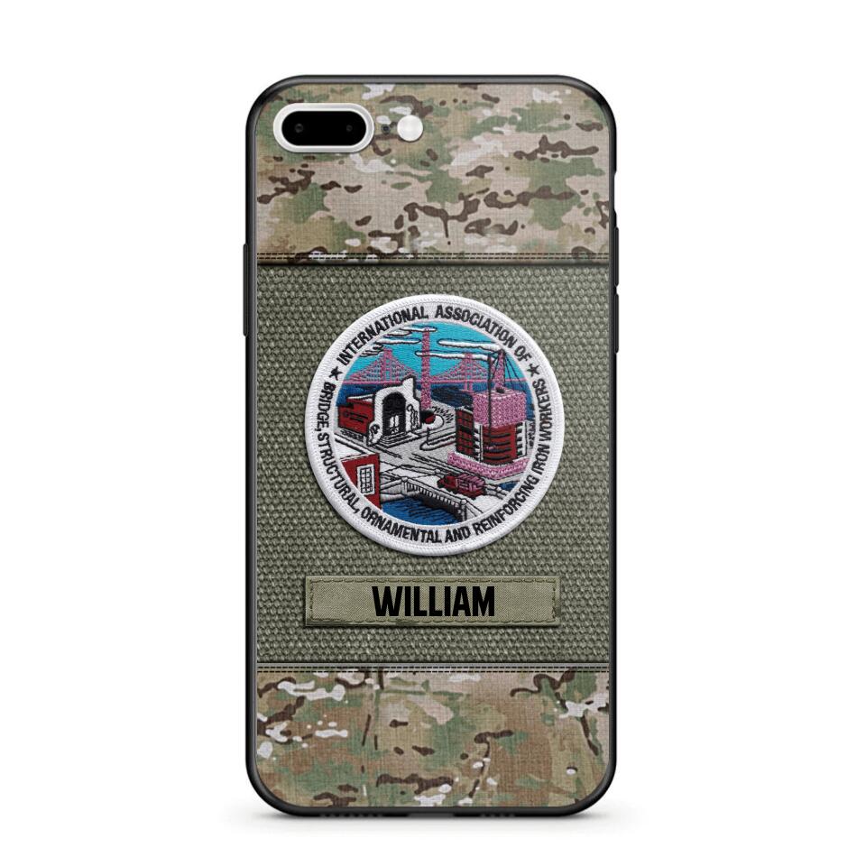 DH Personalized Ironworker Phone Case Printed DT2707