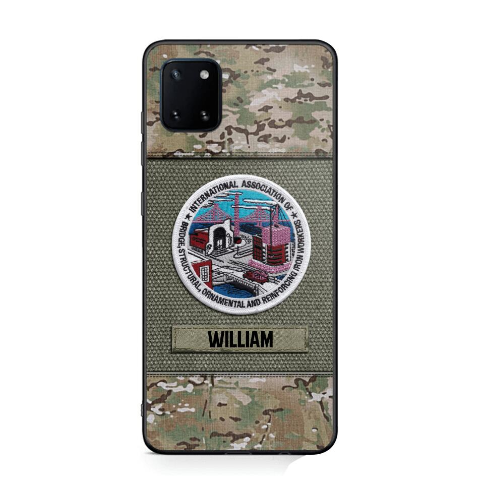 DH Personalized Ironworker Phone Case Printed DT2707