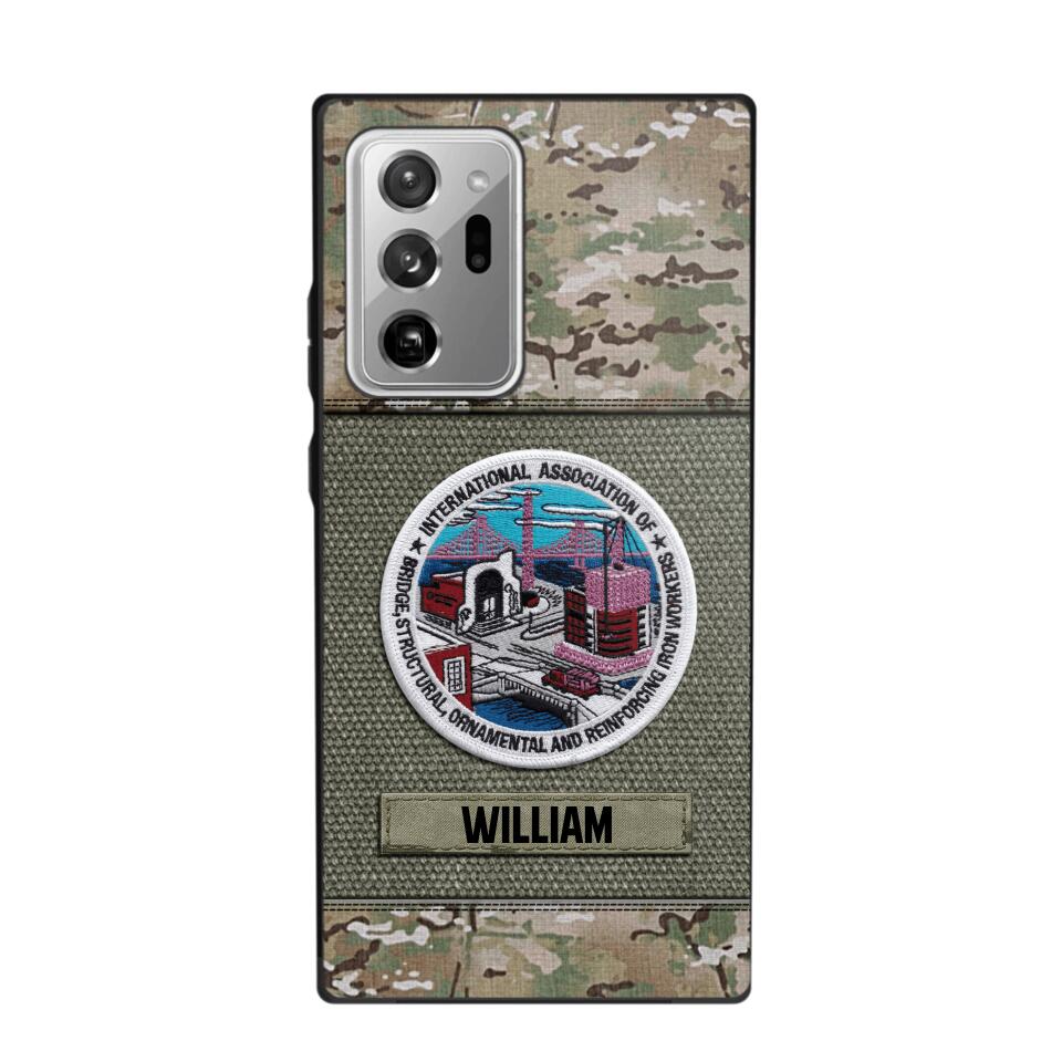 DH Personalized Ironworker Phone Case Printed DT2707