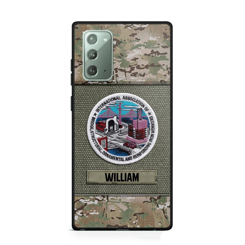 DH Personalized Ironworker Phone Case Printed DT2707