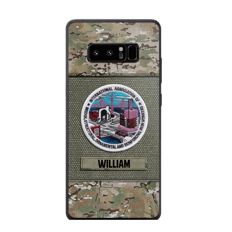 DH Personalized Ironworker Phone Case Printed DT2707
