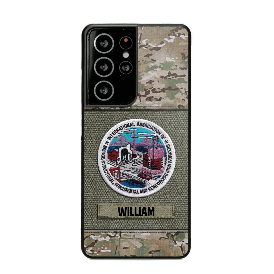 DH Personalized Ironworker Phone Case Printed DT2707