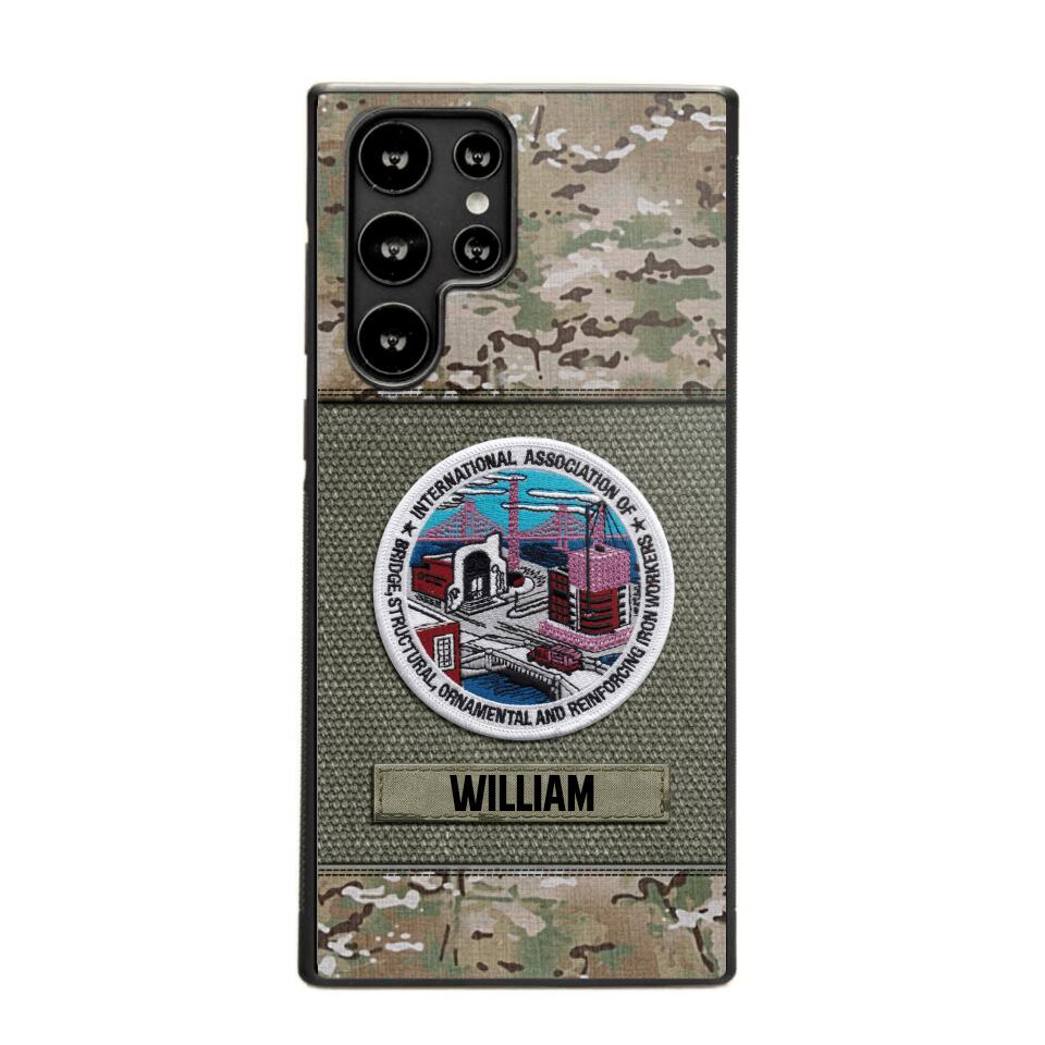 DH Personalized Ironworker Phone Case Printed DT2707