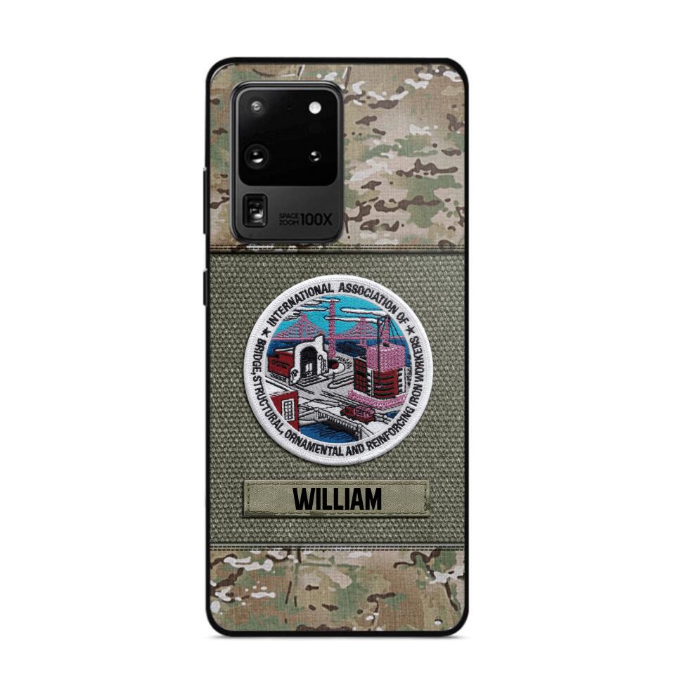 DH Personalized Ironworker Phone Case Printed DT2707