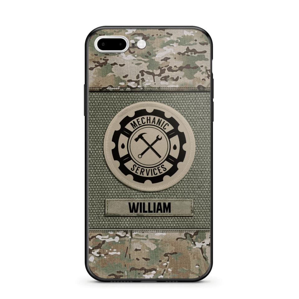 DH Personalized Mechanic Phone Case Printed DT2707