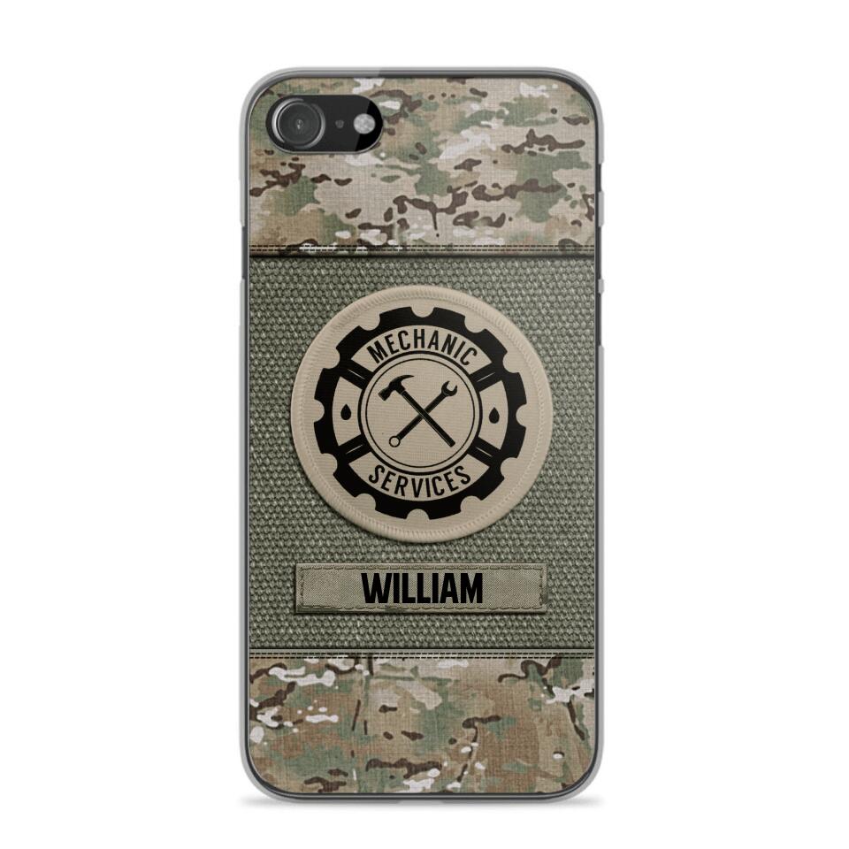 DH Personalized Mechanic Phone Case Printed DT2707