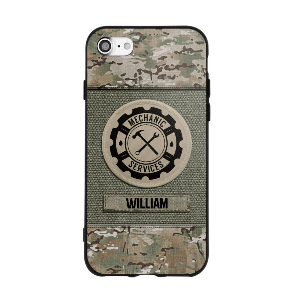DH Personalized Mechanic Phone Case Printed DT2707