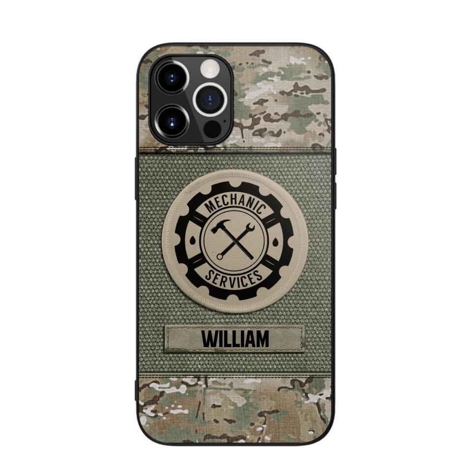 DH Personalized Mechanic Phone Case Printed DT2707