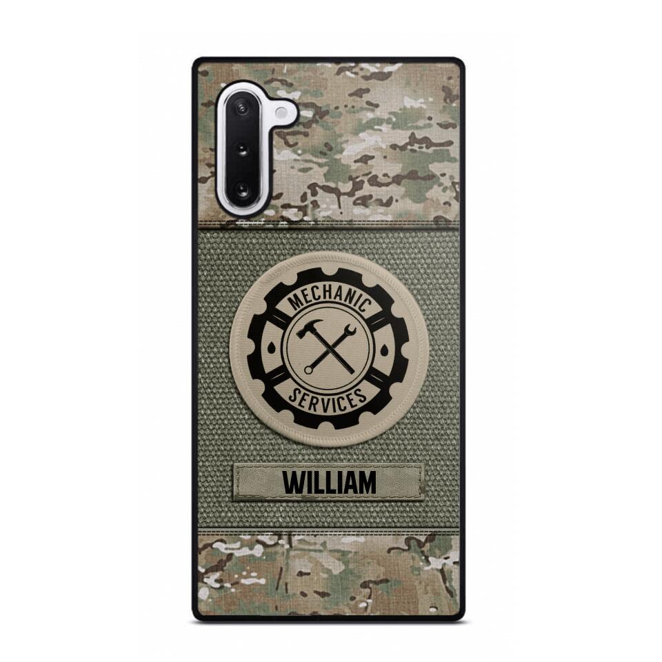 DH Personalized Mechanic Phone Case Printed DT2707