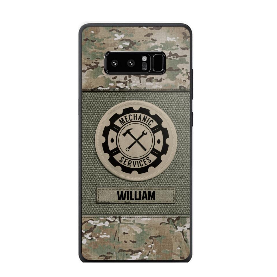 DH Personalized Mechanic Phone Case Printed DT2707