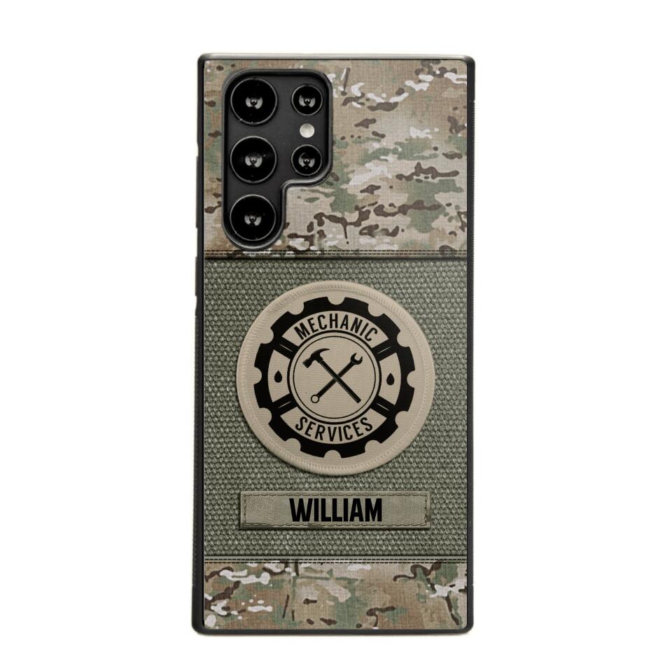 DH Personalized Mechanic Phone Case Printed DT2707