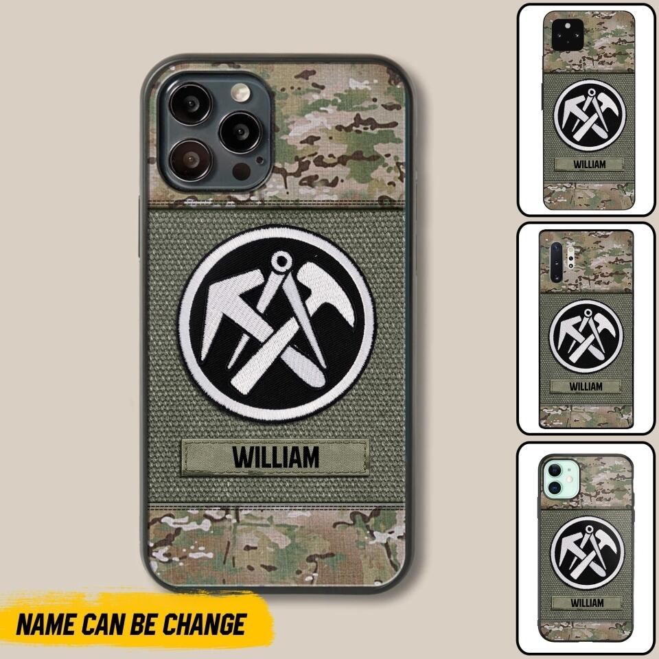 DH Personalized Roofer Phone Case Printed DT2707