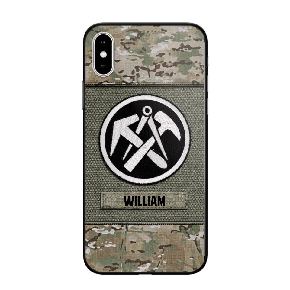 DH Personalized Roofer Phone Case Printed DT2707