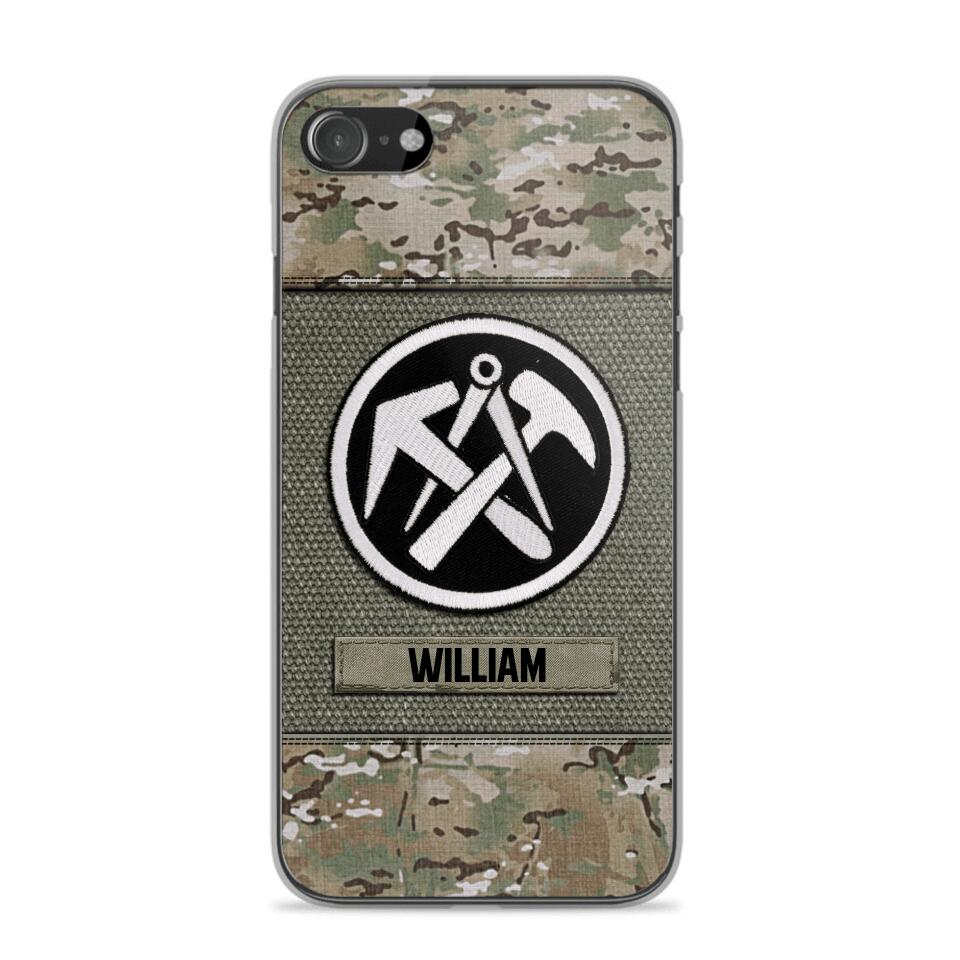 DH Personalized Roofer Phone Case Printed DT2707