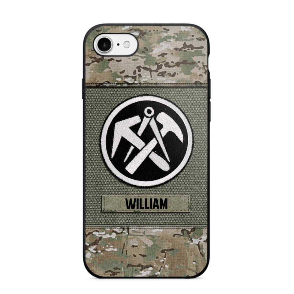 DH Personalized Roofer Phone Case Printed DT2707
