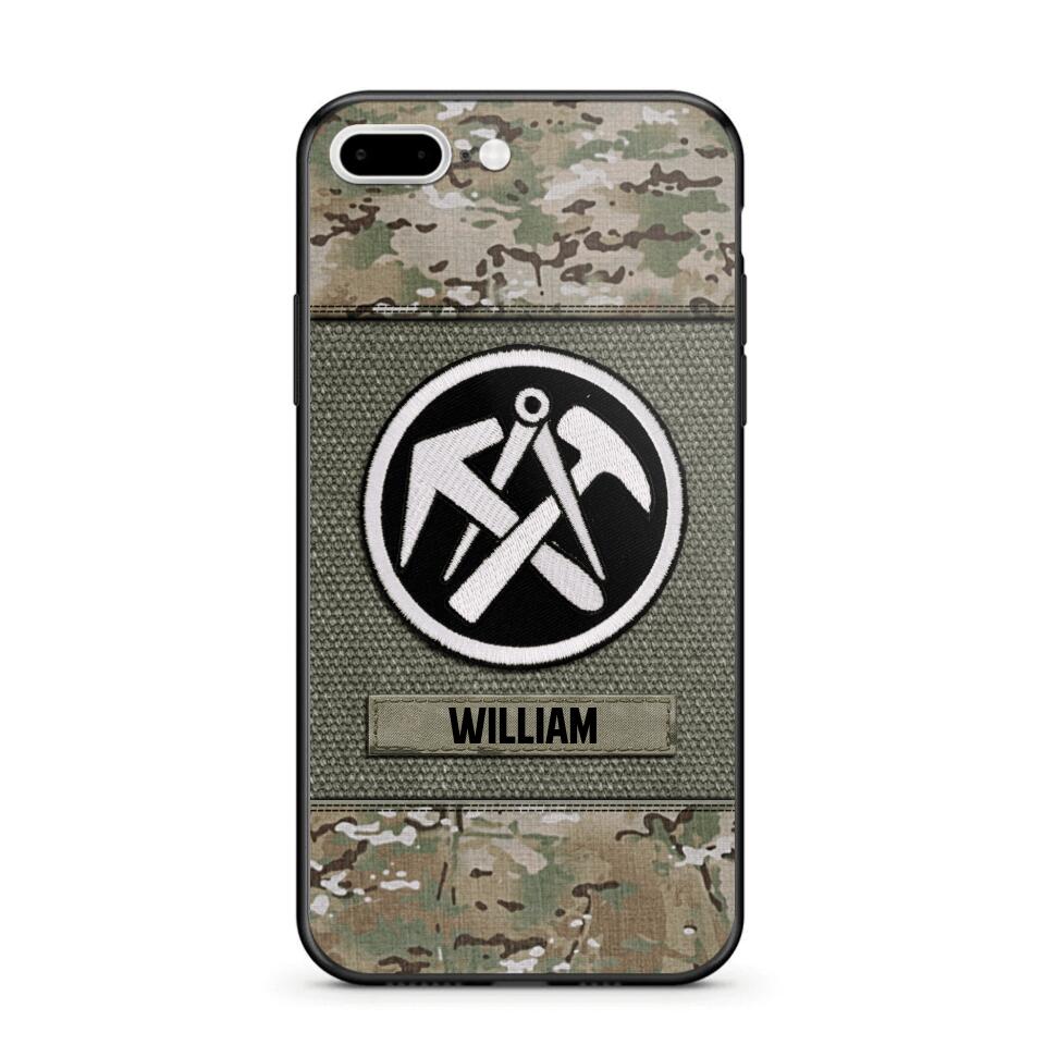 DH Personalized Roofer Phone Case Printed DT2707