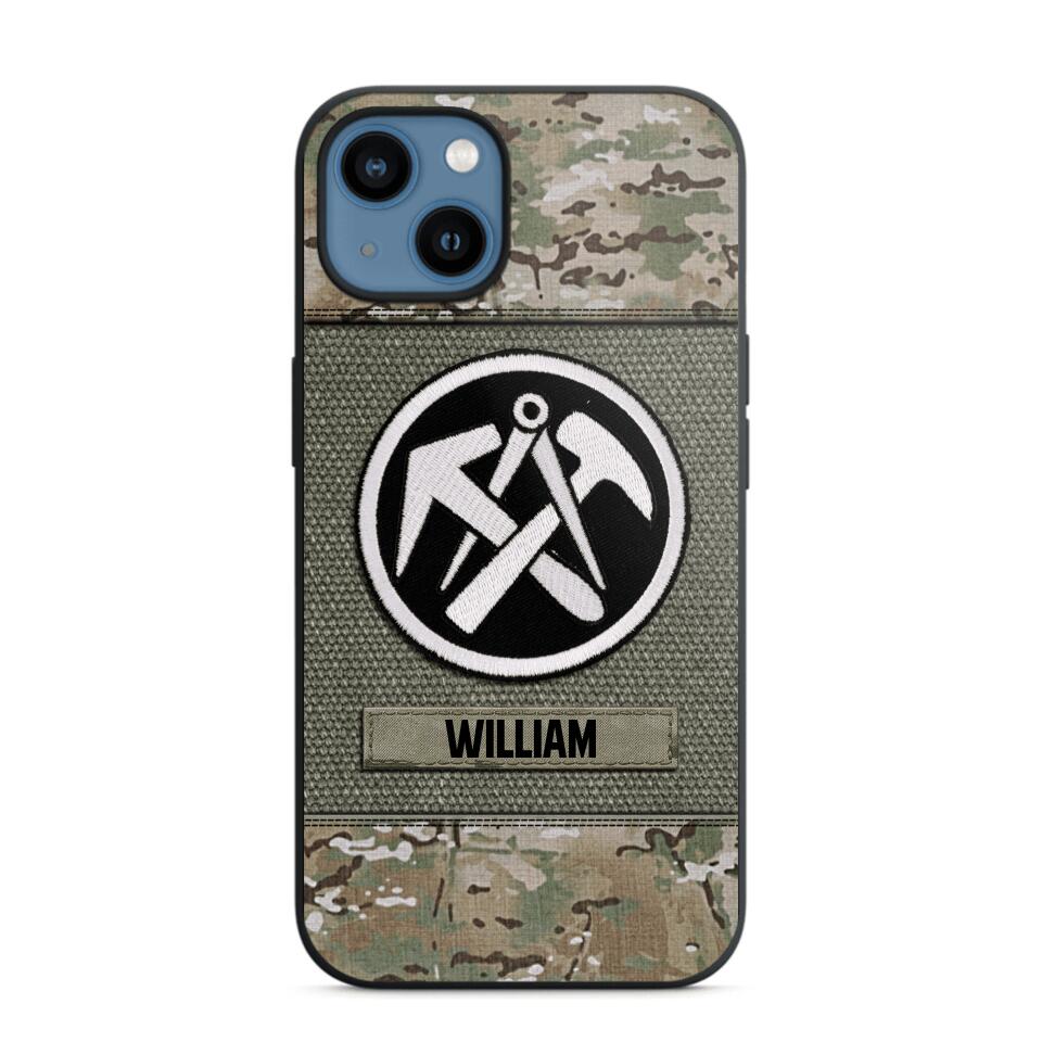 DH Personalized Roofer Phone Case Printed DT2707
