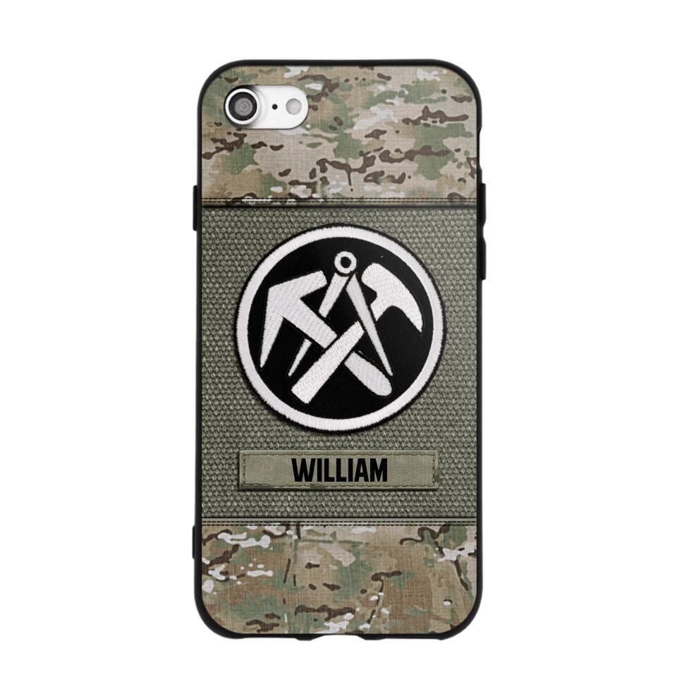 DH Personalized Roofer Phone Case Printed DT2707