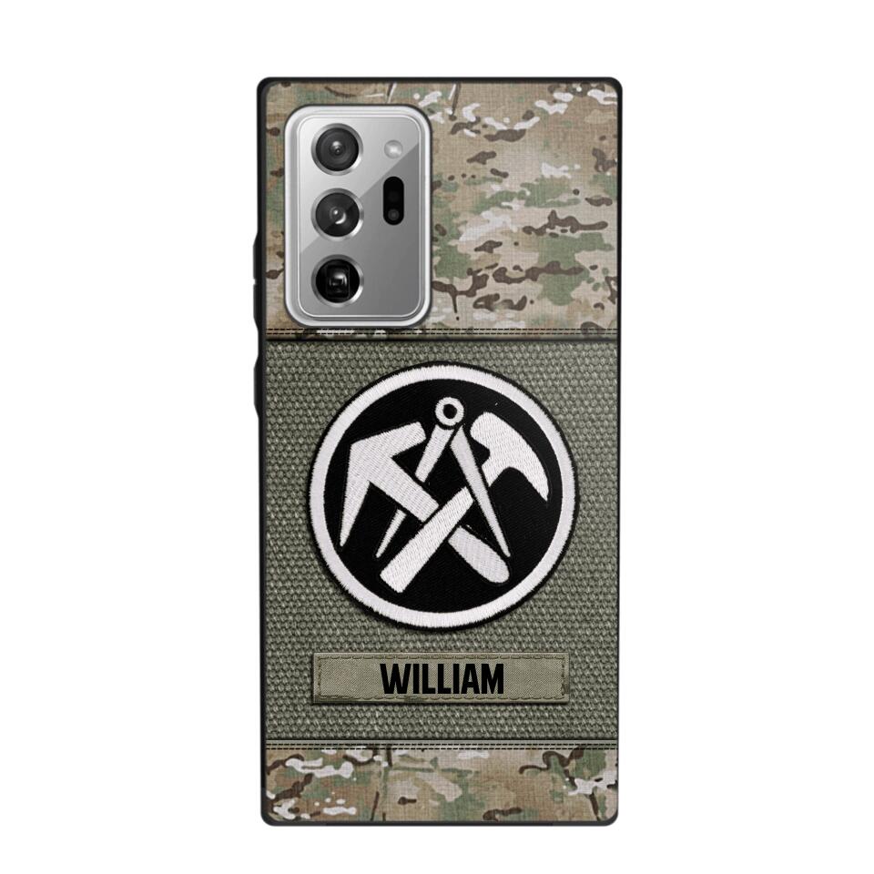 DH Personalized Roofer Phone Case Printed DT2707