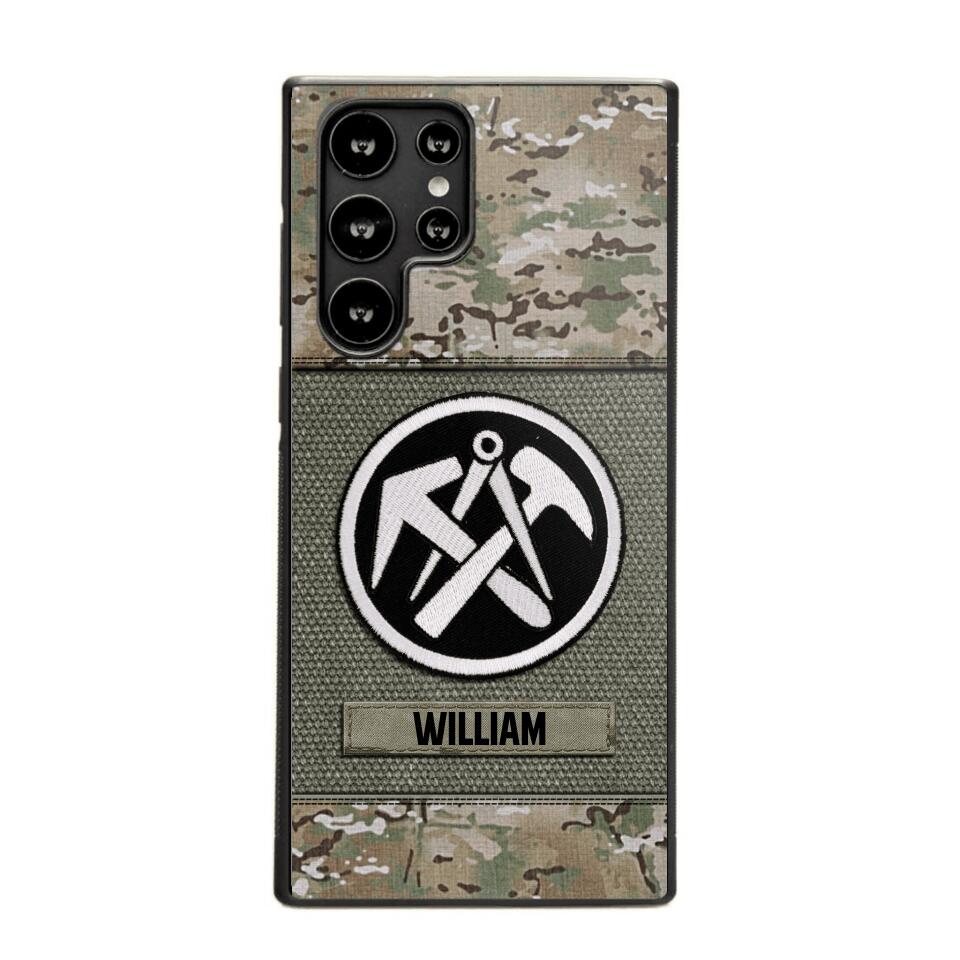 DH Personalized Roofer Phone Case Printed DT2707