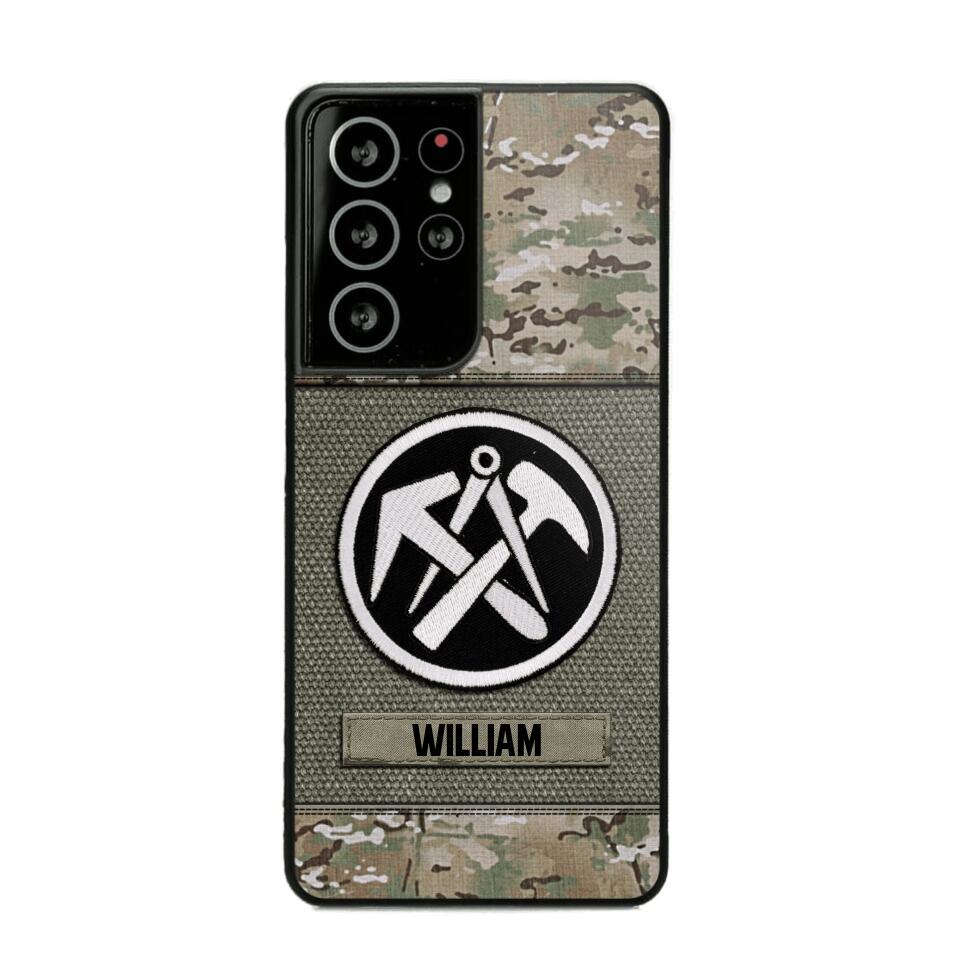 DH Personalized Roofer Phone Case Printed DT2707