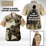 DH Personalized Danish Soldier/Veterans Hawaii Shirt Printed HC2707