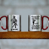Personalized British Veterans/Soldier Carabiner Mug Printed 22JUY-DT28