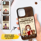 Personalized And She Lived Happily Ever After  Phone Case Printed NQDT2907
