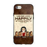 Personalized And She Lived Happily Ever After  Phone Case Printed NQDT2907