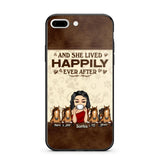 Personalized And She Lived Happily Ever After  Phone Case Printed NQDT2907