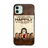 Personalized And She Lived Happily Ever After  Phone Case Printed NQDT2907