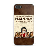 Personalized And She Lived Happily Ever After  Phone Case Printed NQDT2907