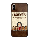 Personalized And She Lived Happily Ever After  Phone Case Printed NQDT2907