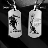 DH Personalized U.S Veterans/Soldier Necklaces Printed HC2907