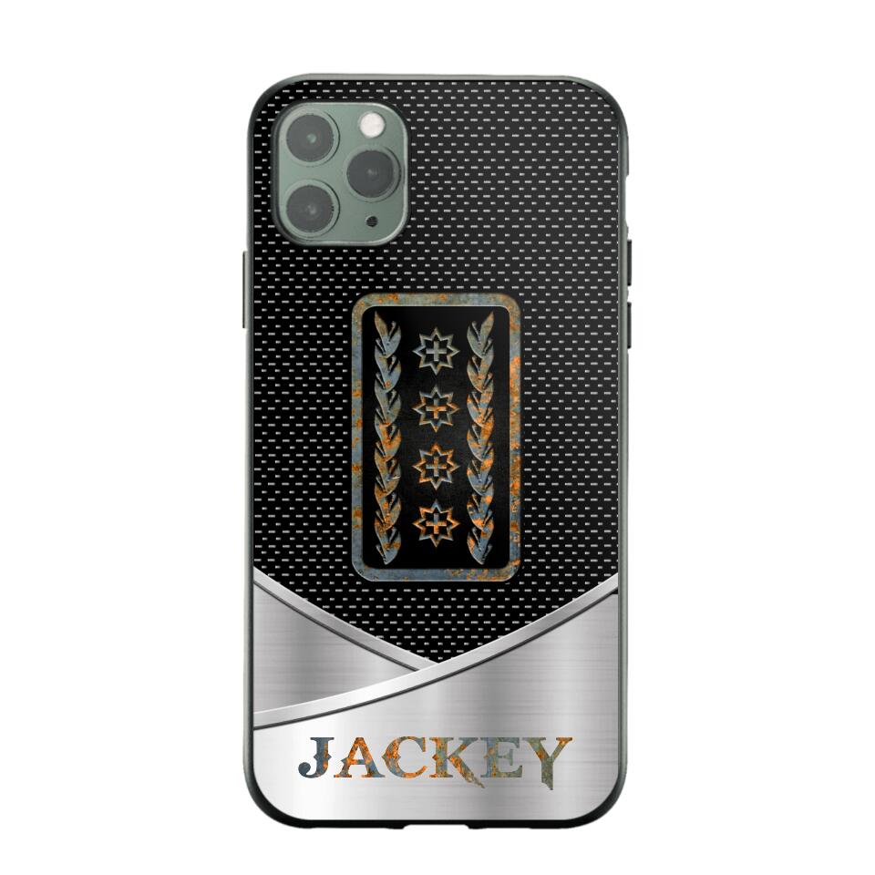 Personalized Swiss Veteran/ Solider Phonecase QTDT0208